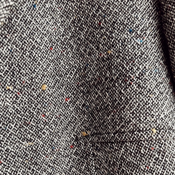 Jasper and Company ASL Petite Heathered Gray Wool Blazer, size 8P - Picture 8 of 8